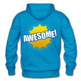 AWESOME Hoodie - turquoise