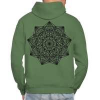 STAR DELIGHT Hoodie - military green