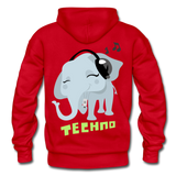 TECHNO 2 Hoodie - red