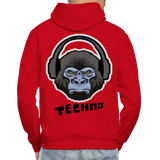 TECHNO 3 Hoodie - red
