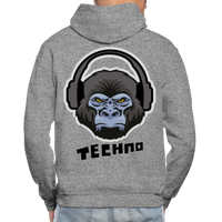 TECHNO 3 Hoodie - graphite heather