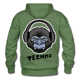 TECHNO 3 Hoodie - military green