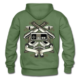 GAME ON Hoodie - military green