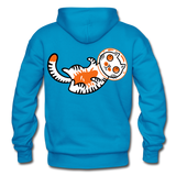 SPACE CAT 5 Hoodie - turquoise