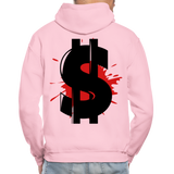 BLOOD MONEY Hoodie - light pink