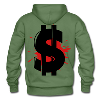 BLOOD MONEY Hoodie - military green