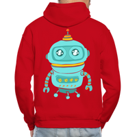 ROBOT 6 Hoodie - red