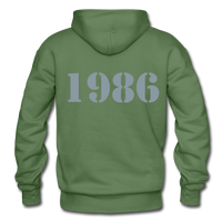 1986 Hoodie - military green