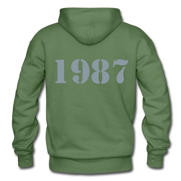 1987 Hoodie - military green