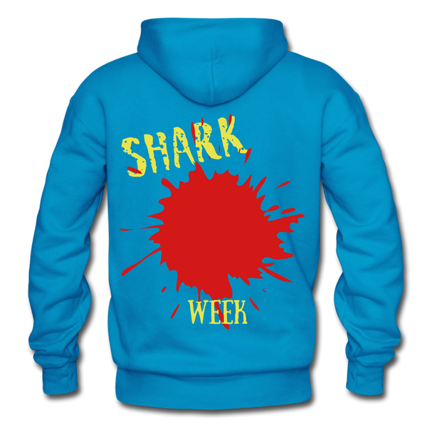 SHARK Hoodie - turquoise