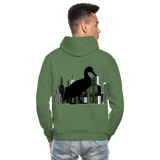 DUCK MYSTERY 3 Hoodie - military green