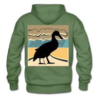 DUCK MYSTERY 4 Hoodie - military green