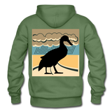 DUCK MYSTERY 4 Hoodie - military green