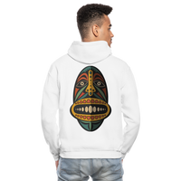 AFRICAN MASK 2 Hoodie - white