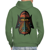 AFRICAN MASK 4 Hoodie - military green