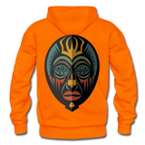 AFRICAN MASK 5 Hoodie - orange