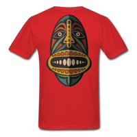 AFRICAN MASK 2 - red