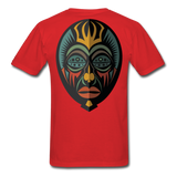 AFRICAN MASK 5 - red