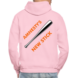 AMNESTY'S NEW STICK Hoodie - light pink