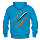 AMNESTY'S NEW STICK Hoodie - turquoise