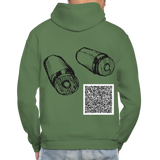 BULLETS Short Story Hoodie - military green