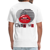 KISS ME - white