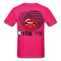 KISS ME - fuchsia