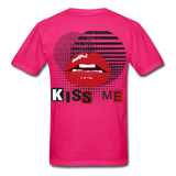 KISS ME - fuchsia