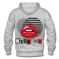 KISS ME  Hoodie - heather gray
