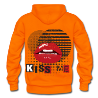 KISS ME  Hoodie - orange