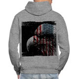 USA Hoodie - graphite heather