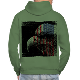 USA Hoodie - military green
