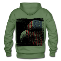 USA Hoodie - military green