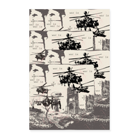 WAR IS Poster 24x36 - white