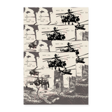 WAR IS Poster 24x36 - white