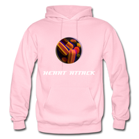 HEART ATTACK Hoodie - light pink