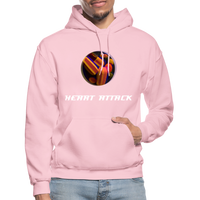 HEART ATTACK Hoodie - light pink