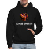 HEART ATTACK Hoodie - black