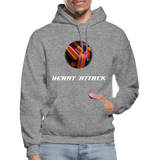 HEART ATTACK Hoodie - graphite heather