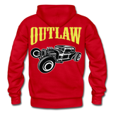 OUTLAW HOODIE - red