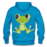 FROGY Hoodie - turquoise