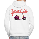 SCOOTER CLUB Hoodie - white