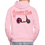 SCOOTER CLUB Hoodie - light pink