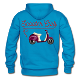 SCOOTER CLUB Hoodie - turquoise