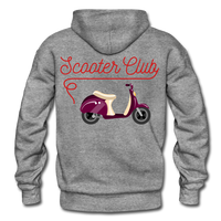 SCOOTER CLUB Hoodie - graphite heather