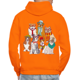 DOG LOVE Hoodie * Fundraiser * - orange