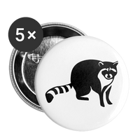 CUTTLES Buttons small 1'' (5-pack) - white