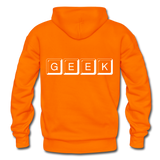 GEEK Hoodie - orange