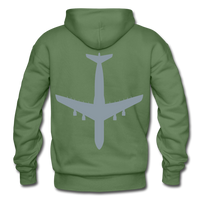 C 5 Hoodie - military green