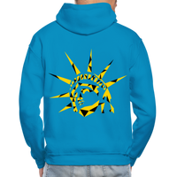 LADY LOO Hoodie - turquoise